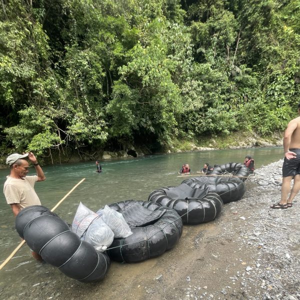 traditional rafting