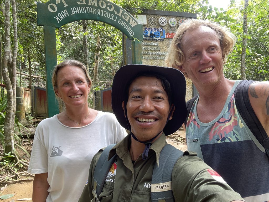 orangutan trekking in Sumatra