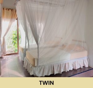 Siamang room - Twinbed